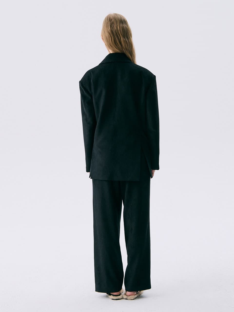 25 Corduroy 2-Way Jacket — Black — vue 6