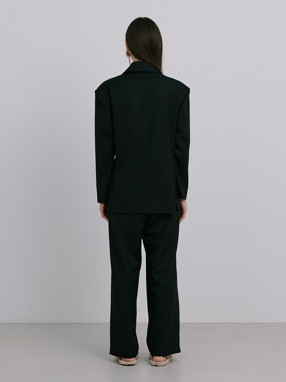 25 Wool 2-Way Jacket — Navy — vue 3