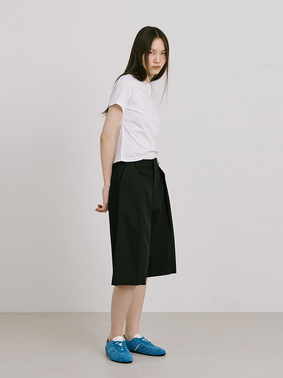 25 Bermuda Pants — Black — vue 5