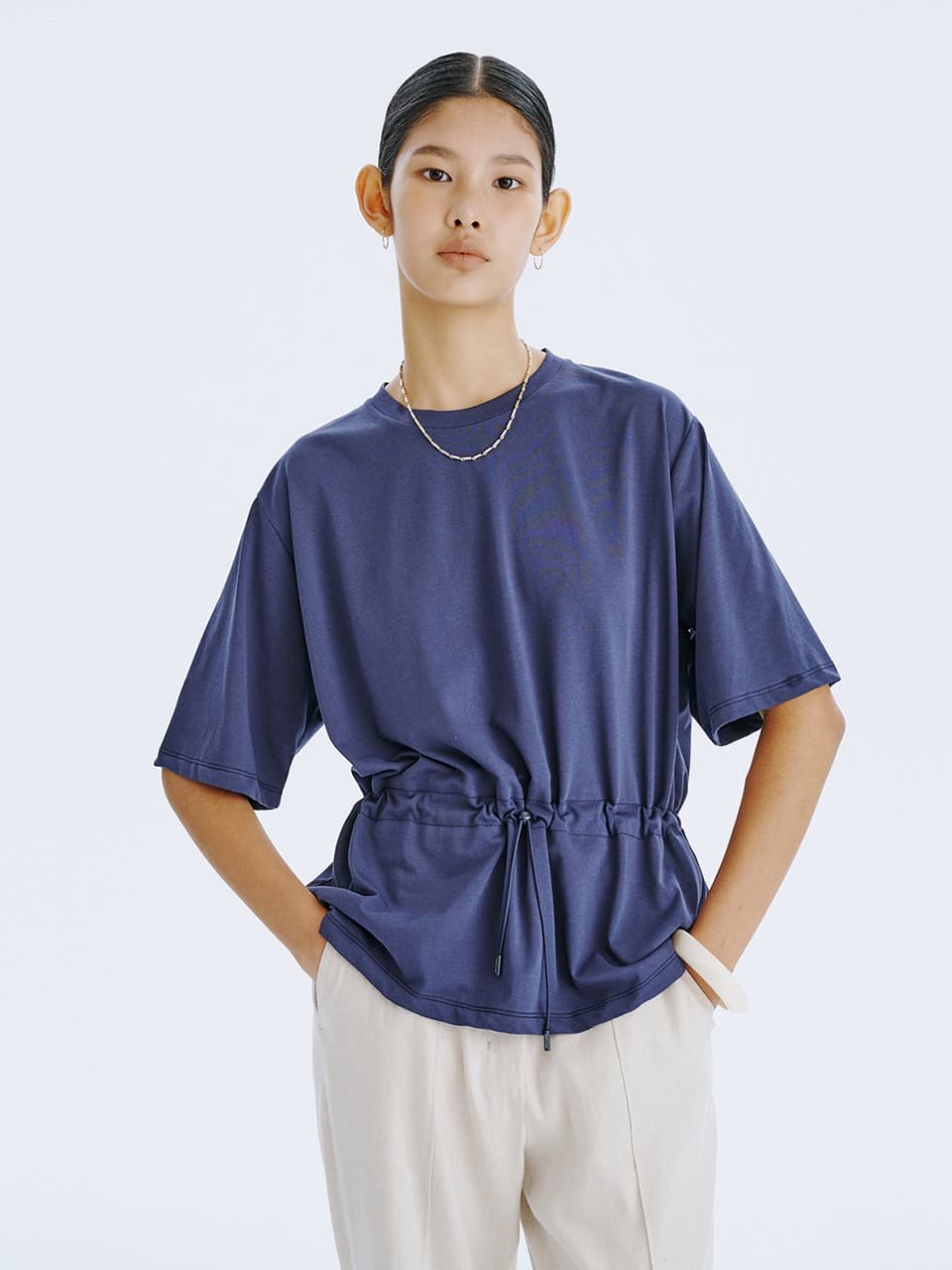 Stopper Jersey T — Navy — vue 3