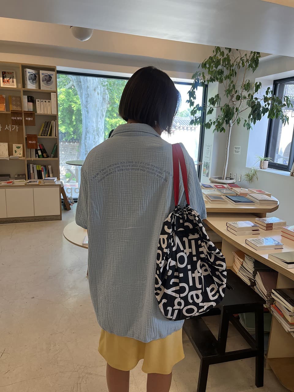 SWAN half shirt — Light Blue — vue 6