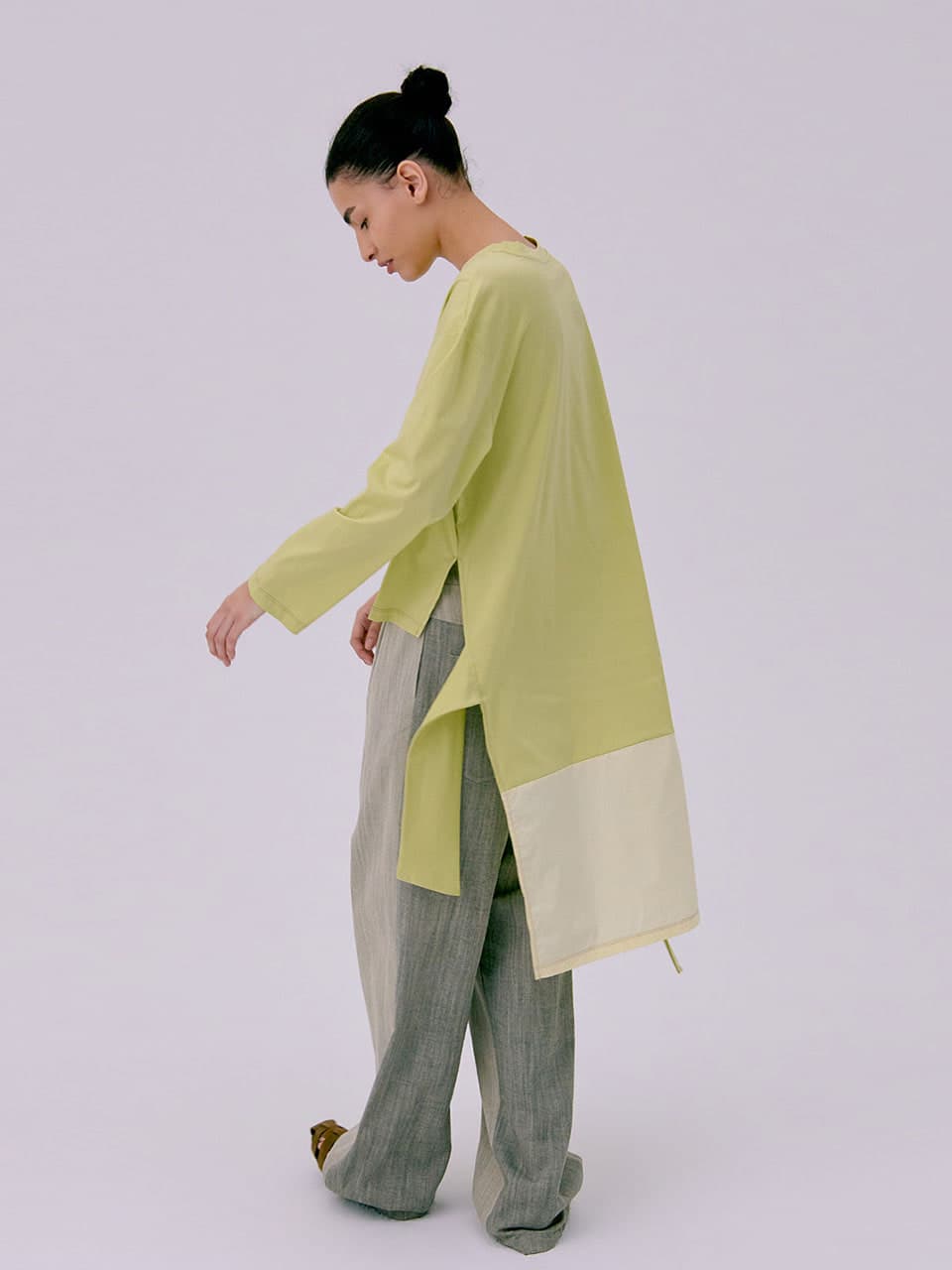 Tide Jersey T-Shirt — Olive — vue 9
