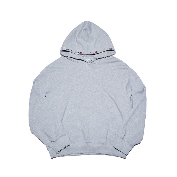 Hoodie Commercial Damaged — Gris — vue 1