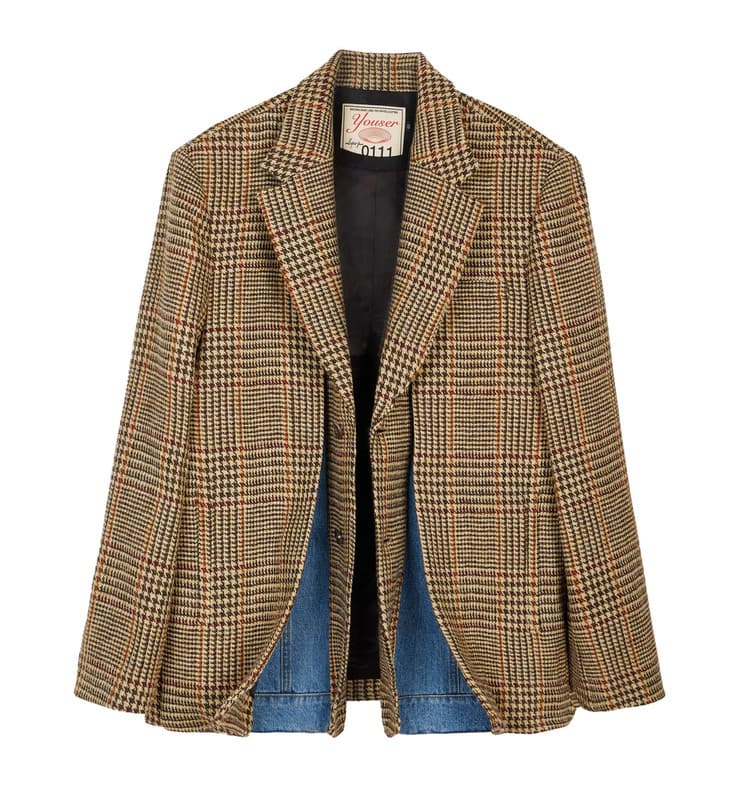 Veste hybride Harris Tweed — vue 1