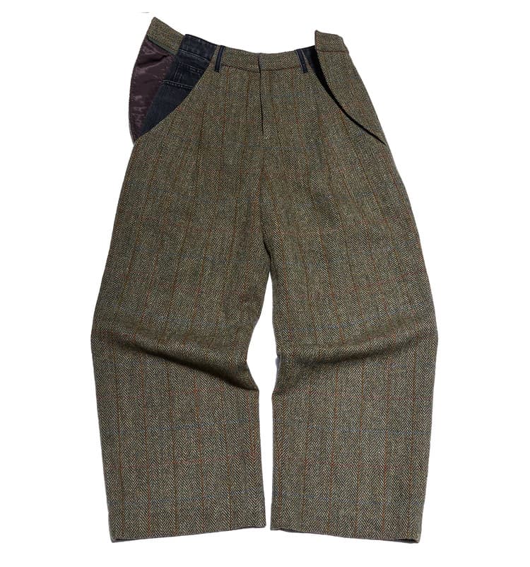 Pantalon hybride Harris Tweed — Kaki — vue 2