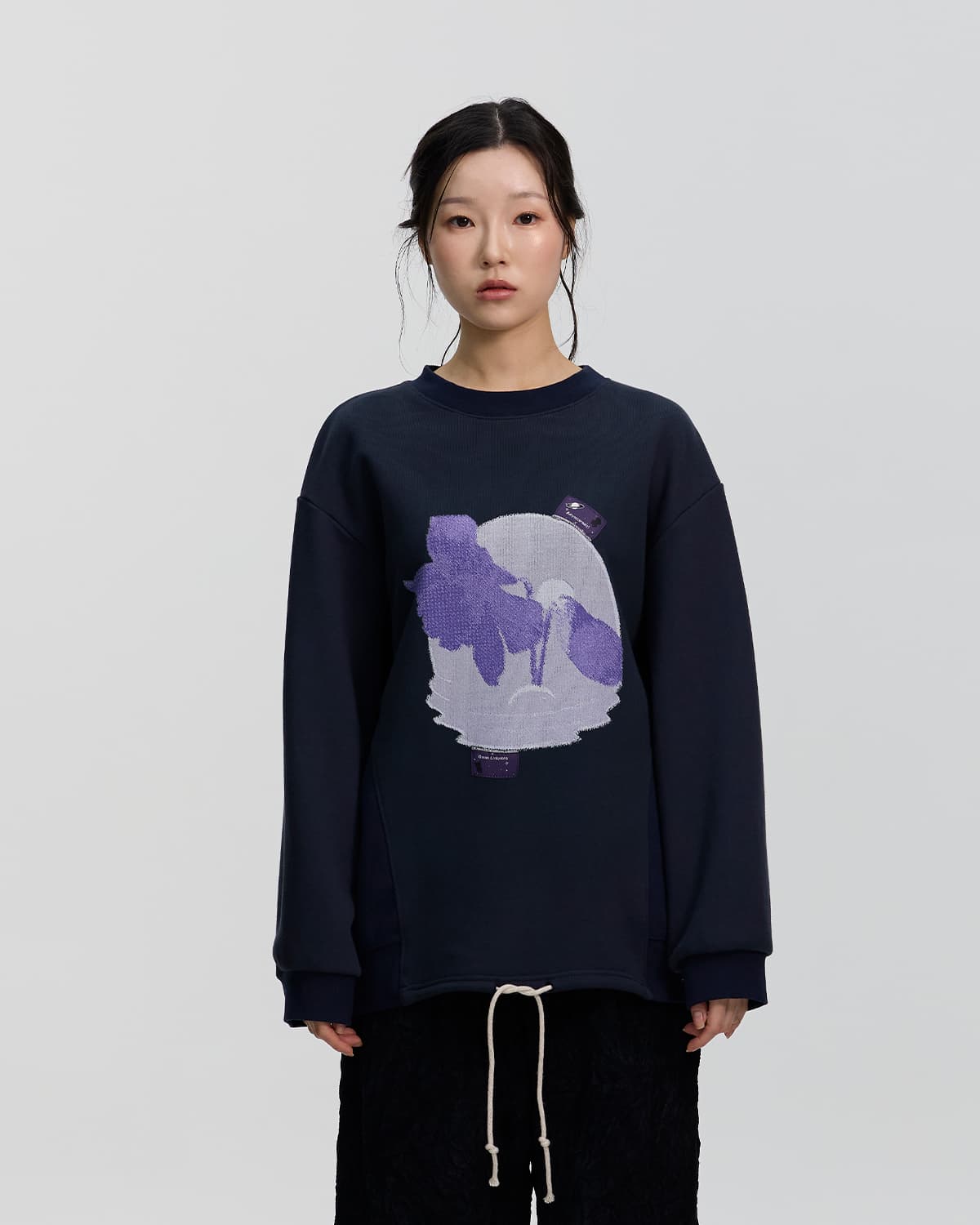 Moon Face Sweatshirt (inkyoung) — vue 1