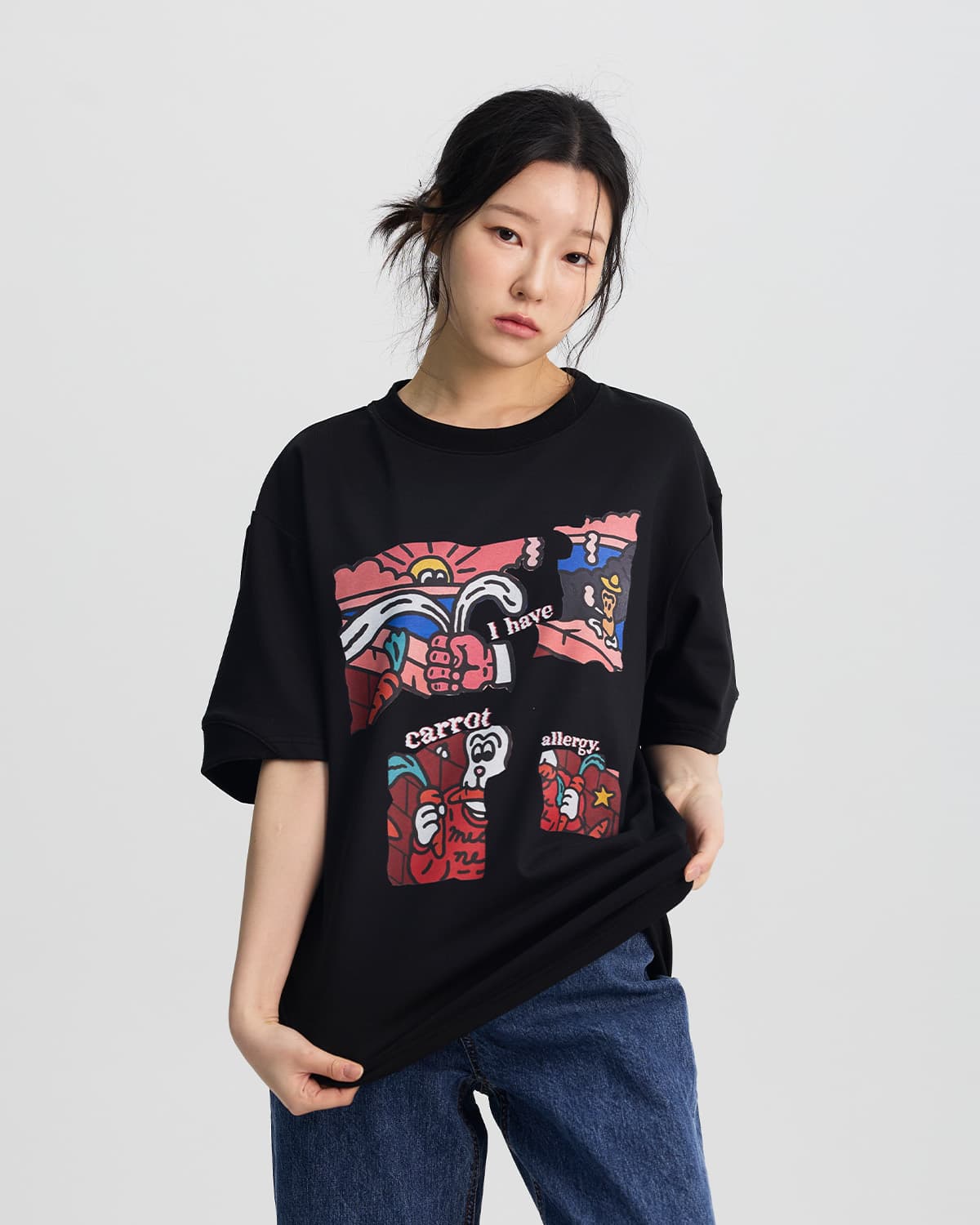 I have carrot allergy T-shirt (mothfly) — vue 7