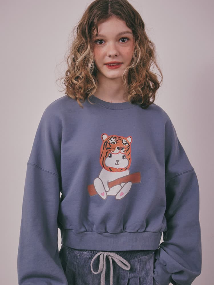 Tigerabbit Sweatshirt (Gray) — vue 1