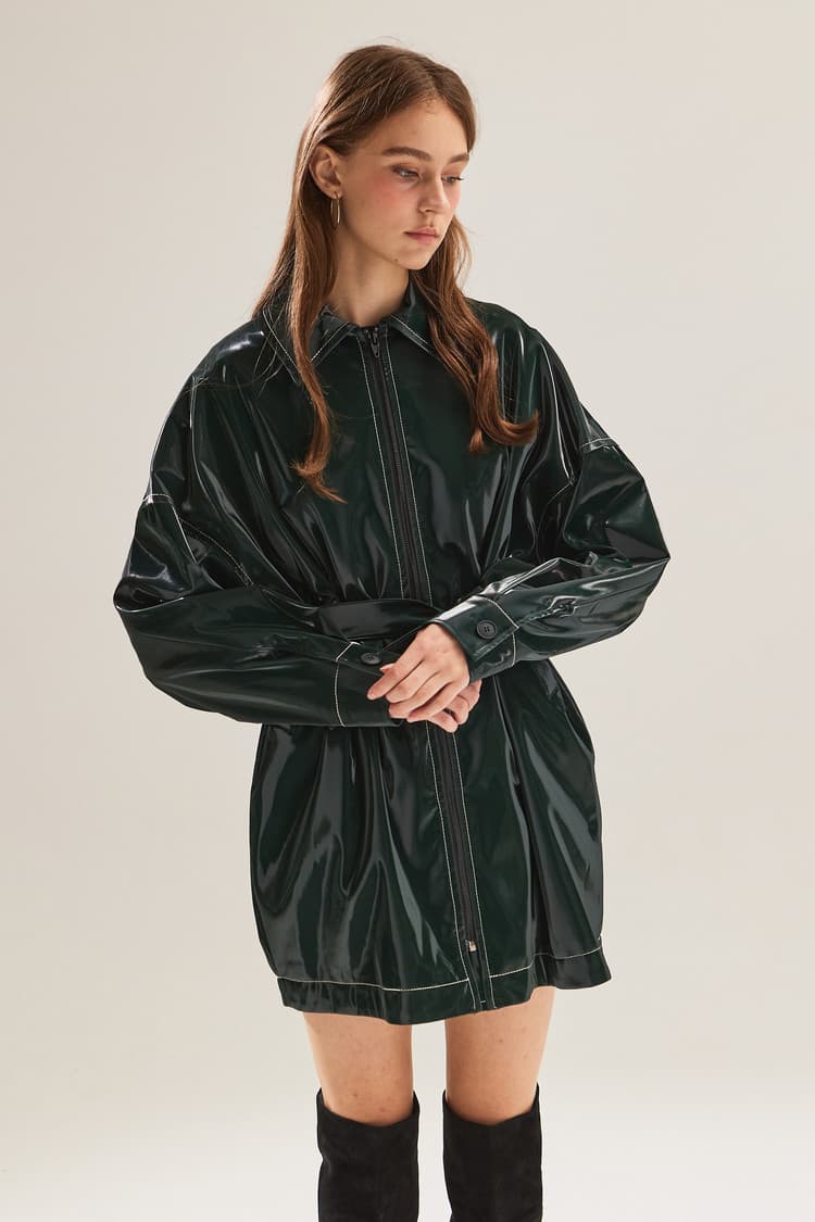 Green Leaf Coat — vue 1