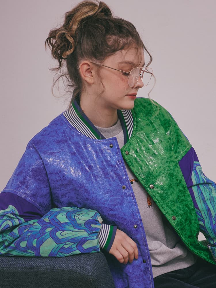 Five Peaks Padded Varsity Jacket — vue 5