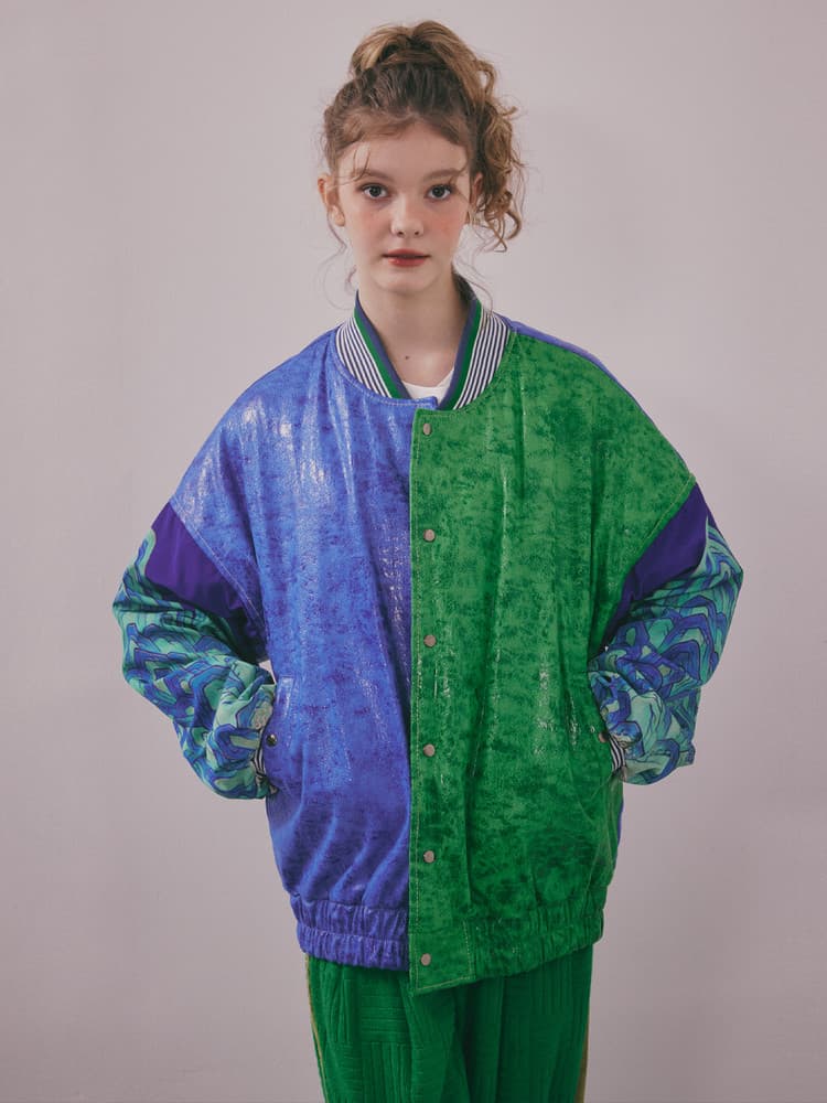 Five Peaks Padded Varsity Jacket — vue 1