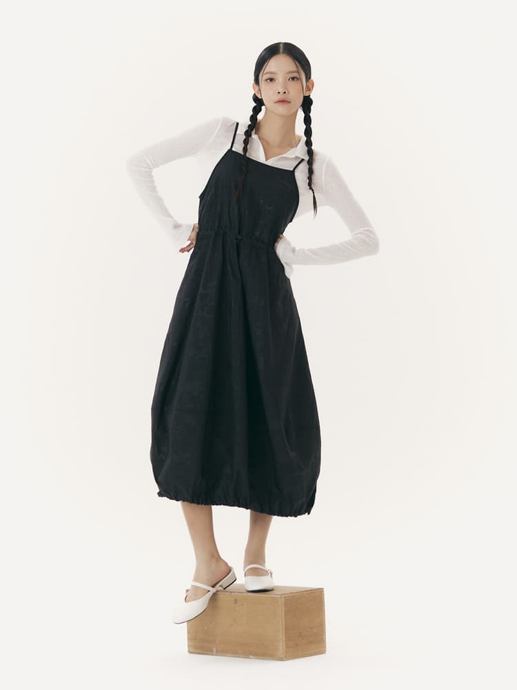 Slip Balloon Dress (Camouflage) — vue 1